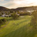 View of St. Mark Golf Club greens