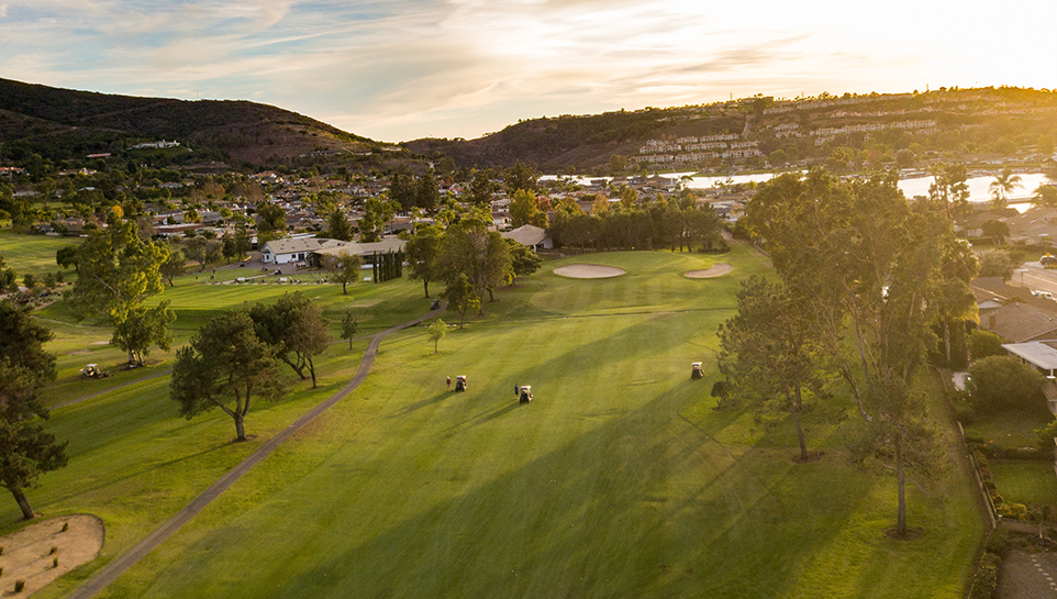 View of St. Mark Golf Club greens